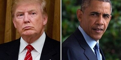 (Photo) Trump threw out Obama's photo from the White House