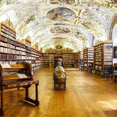 A Historic Gem: Imagine Reading a Book in This Stunning Czech Library