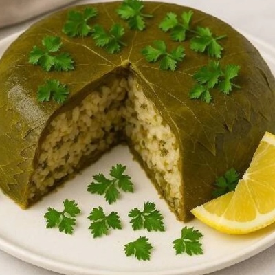 How to Make Grape Leaf Dolma Cake in the Oven and Without an Oven