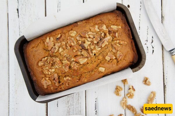 banana and walnut cake 