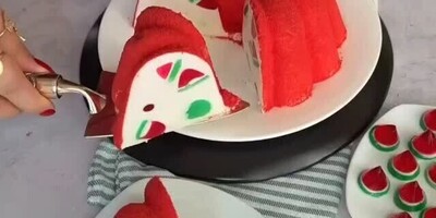 How to Make a Unique Watermelon Cheesecake and Jelly Dessert – Perfect for Hot Weather / For Those Who Love Watermelon, Don’t Miss This!