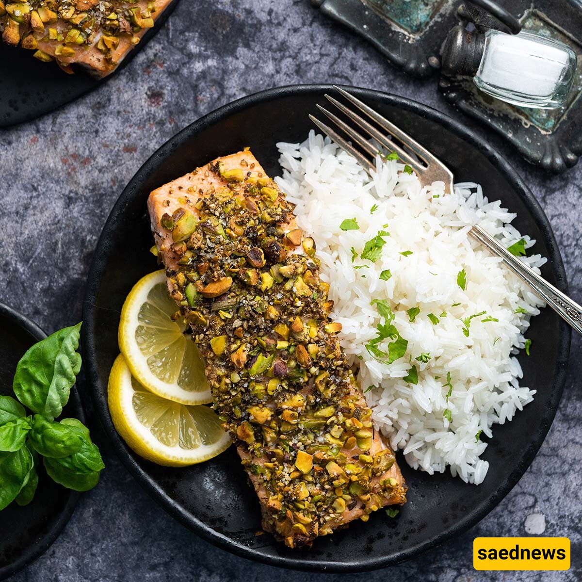 Pistachio-crusted Salmon 