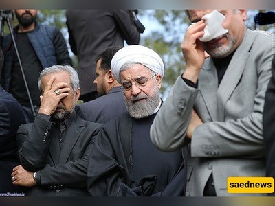 Rouhani’s Heartfelt Thanks to Khamenei After Supreme Leader Joins His Mother’s Funeral