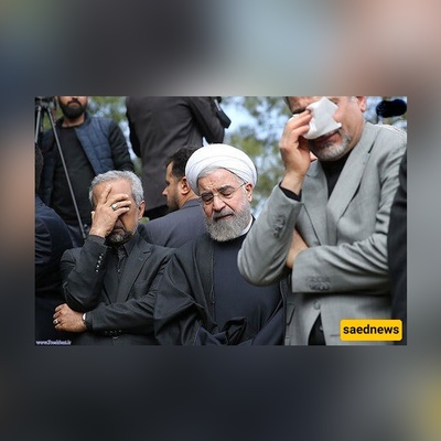 Rouhani’s Heartfelt Thanks to Khamenei After Supreme Leader Joins His Mother’s Funeral