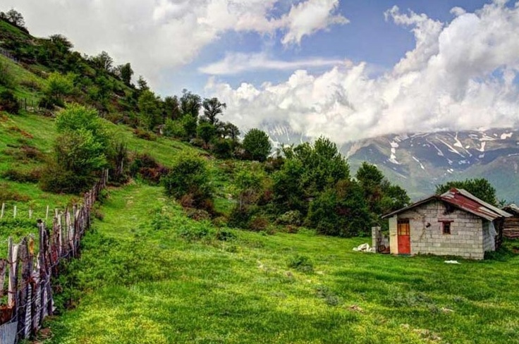 Abbasabad to Kelardasht road
