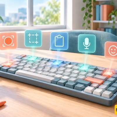 8 Useful Windows Keyboard Shortcuts for Screenshots, Screen Recording, and Voice Typing