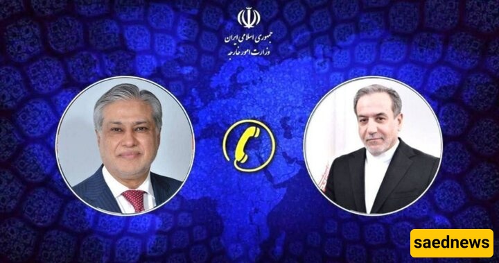 Iran, Pakistan FMs Discuss Pezeshkian's Visit Agenda