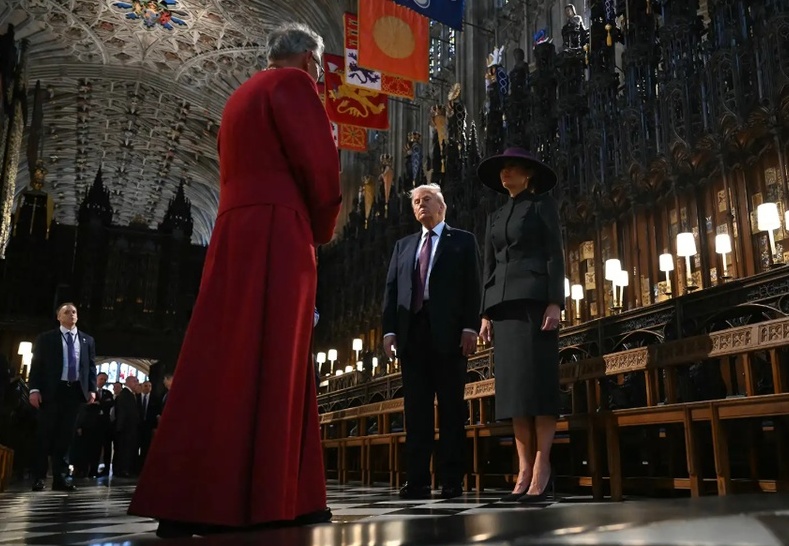 TRUMP IN UK