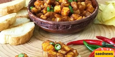 Potato Do Pyaza with Tomato Paste Recipe