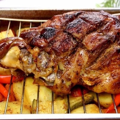 Best Oven-Roasted Whole Leg of Lamb Recipe (Video)