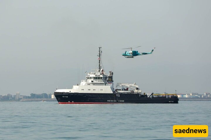 Russian Vessel in Caspian Sea For Joint Drill With Iran