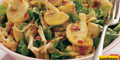 How to Make Warm Chicken and Mushroom Salad: A Quick and Delicious Lunch Recipe