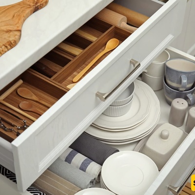 The Simple Kitchen Drawer System That Stops Clutter From Coming Back