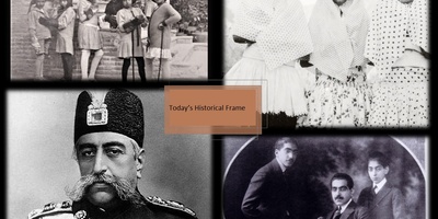Today’s Historical Frame / From Mozaffar al-Din Shah’s Grandchildren Beside Their French Teacher to the Grandchildren’s Cool-Style Outing in Shemiran + Photos