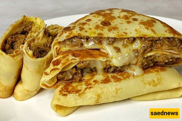 Meatless Dishes; Multi-layered Potato Crepe / Potatoes Are Delicious Anyway, But This Is Something Else!