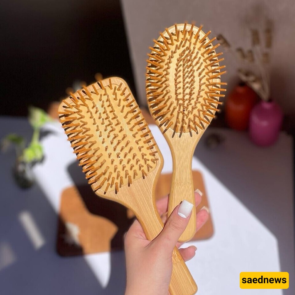 Wooden Hairbrush