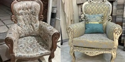 The Unique and Masterful Creativity of a Talented Iranian Mother in Repairing an Old Sofa + Photo /One Can't Help But Admire Such Taste and Delicacy! 👌