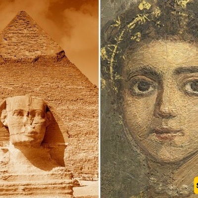 Reconstruction of the Attractive Face of an Mummified Egyptian Boy Using Artificial Intelligence + Photo