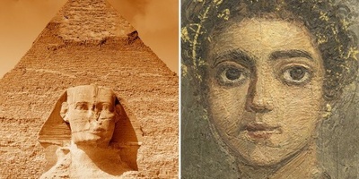 Reconstruction of the Attractive Face of an Mummified Egyptian Boy Using Artificial Intelligence + Photo