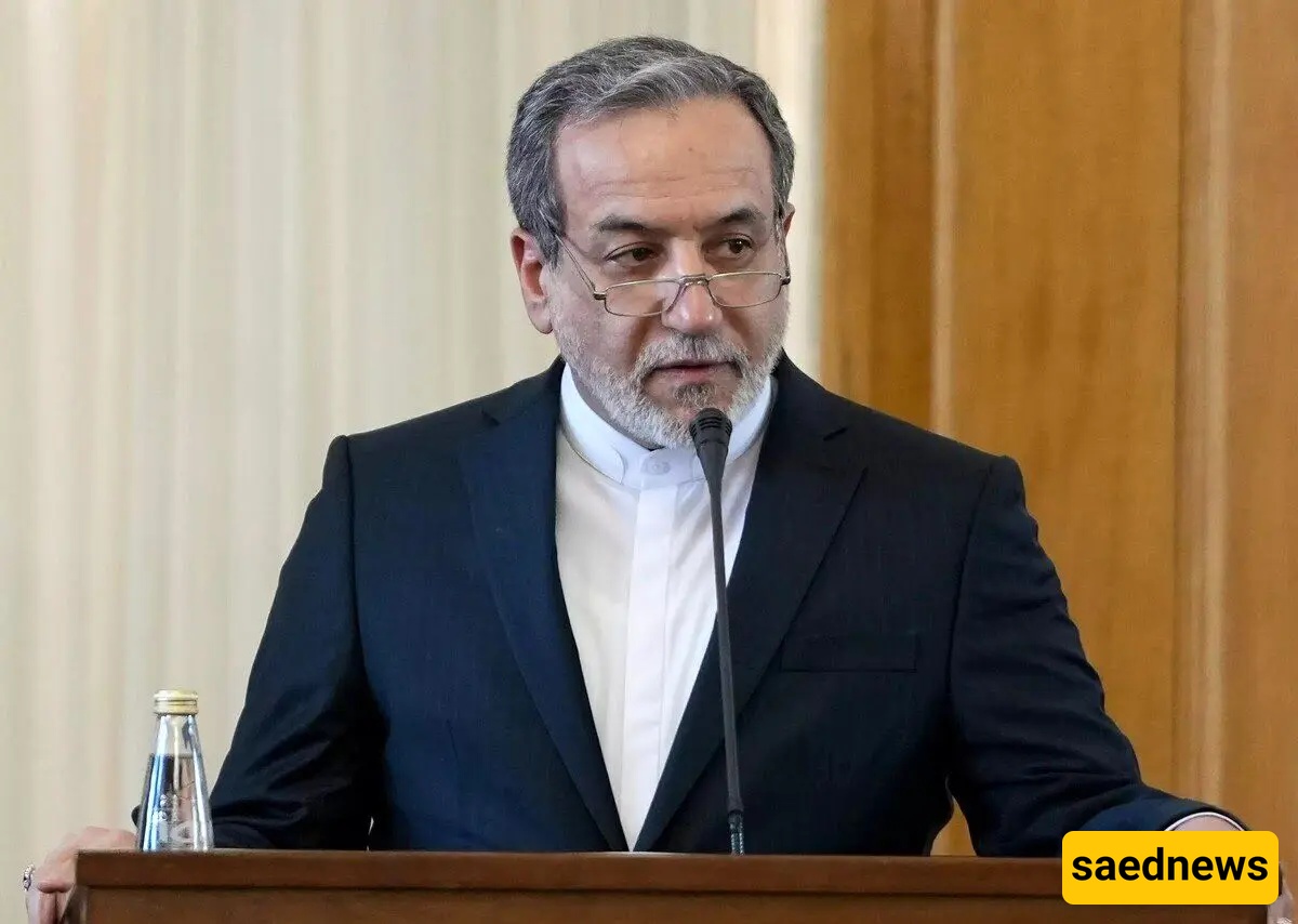 Araghchi’s Visit to the Specialized Library Building of the Ministry of Foreign Affairs, Which Was Attacked yesterday + photo