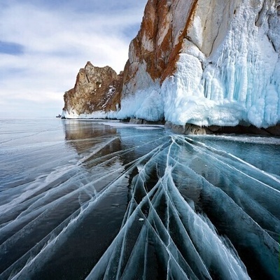 NASA's Image of the Day: The Mystery of Ice Explosions – Deadly Methane Bubbles in the World's Deepest Lake