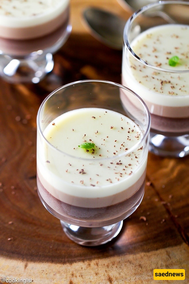 Three-Color Panna Cotta