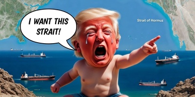 Trump’s Ridiculous Boast as a US Warship Withdraws from the Strait of Hormuz: When a Highway Robber Threatens Iran