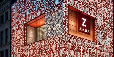 Photo: The Stunning Fusion of Traditional Iranian Architecture in ZARA’s Layout in Italy – An Incredible Iranian-Italian Architectural Blend Created by AI