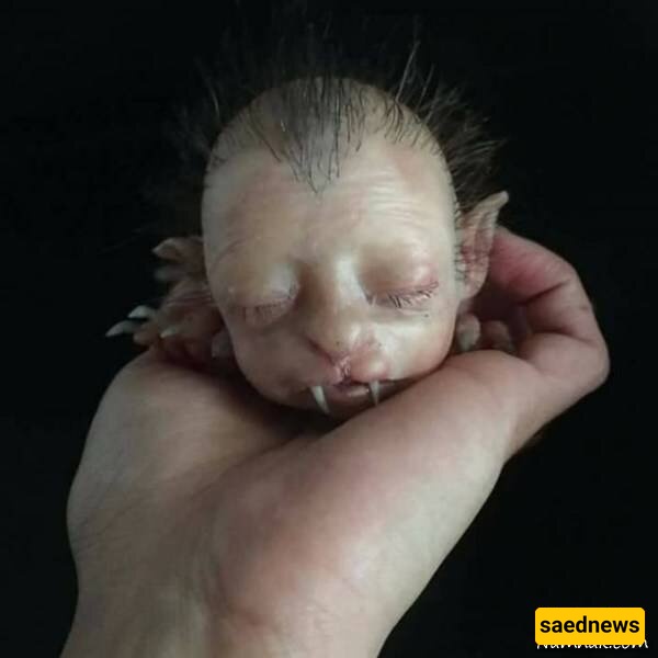 The Birth of a Bizarre Creature: Human Face, Cat’s Body [Photo]