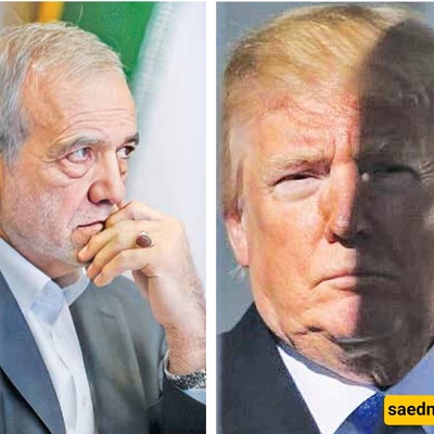 Pezeshkian looked Trump straight in the eye and replied: In your dreams...
