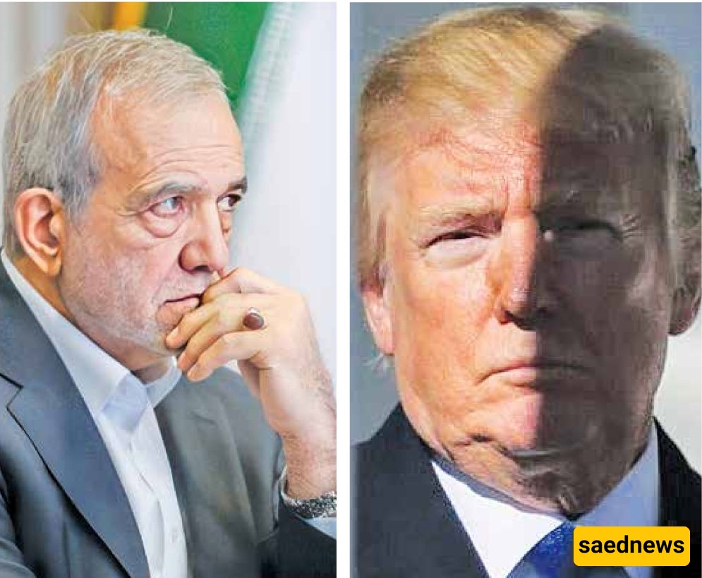 Pezeshkian looked Trump straight in the eye and replied: In your dreams...