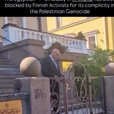 Activists Close Egyptian Embassy In Finland