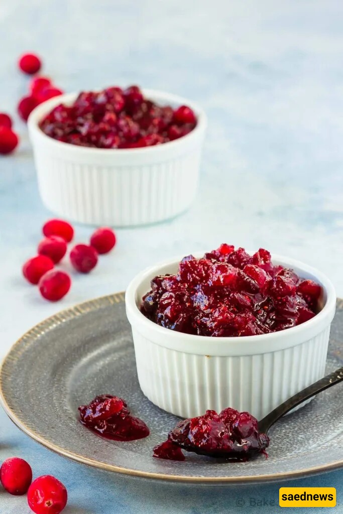 Cranberry sauce