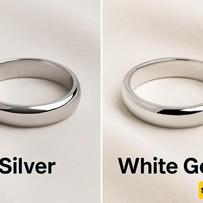 What Is the Only Way to Distinguish Silver from White Gold?