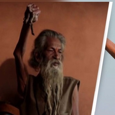 The Man Who Has Not Lowered His Hand for 45 Years
