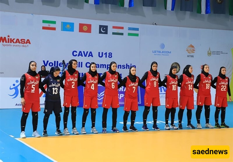 Iran Clinches Bronze Medal at CAVA Women's Volleyball Nations Championship!