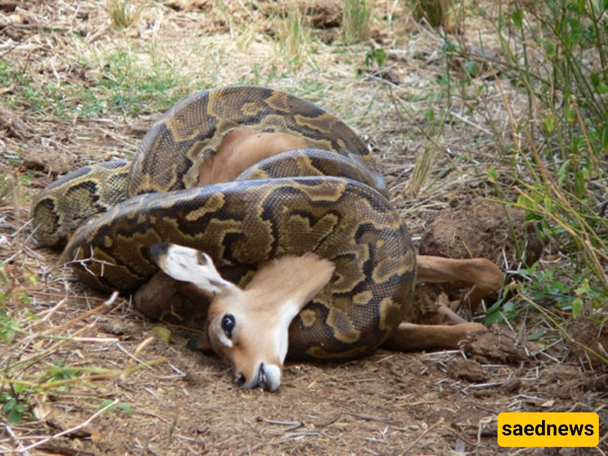 Wildlife: The Ruthless Hunt of a Mountain Goat by a Viper Snake +Photo