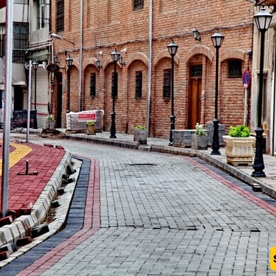 The French Alley of Tabriz (Passaj Koochah Si), The Most European-like Place in Tabriz, With its Cobblestone Streets and Unique buildings. What a Romantic and Dreamy Place! 😍