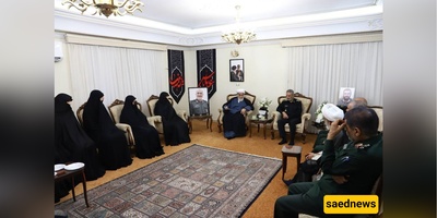 Ayatollah Khamenei’s Representative Offers Condolences to Family of Martyred IRGC Commander Hossein Salami