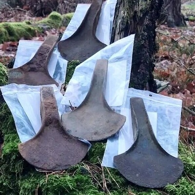 Unexpected Hoard of Ancient Axes Discovered by a Treasure Hunter in Poland