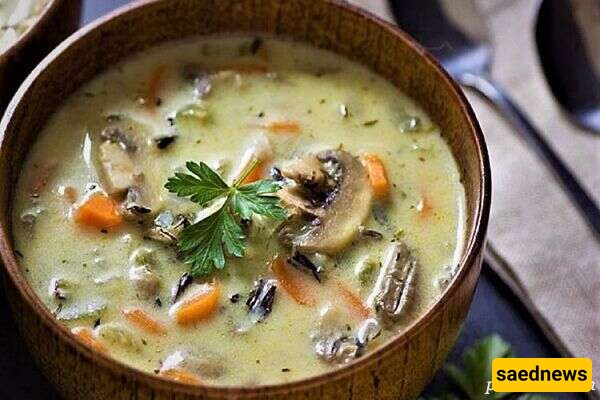 Potato and Mushroom Soup 