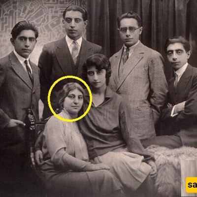 The Beautiful Qajar Bride and Her Stylish, Coordinated Bridesmaids — Can You Believe Weddings Like This Were Held 100 Years Ago?