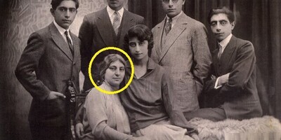 The Beautiful Qajar Bride and Her Stylish, Coordinated Bridesmaids — Can You Believe Weddings Like This Were Held 100 Years Ago?