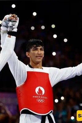 [VIDEO] Iran's Taekwondo Star Salimi Strikes Gold at Paris Olympics!