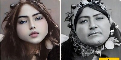 If Qajar Women Had Today’s Beauty Filters / Qajar Women Were Neither Ugly Nor Mustachioed, They Just Didn’t Have Today’s Filters 😉