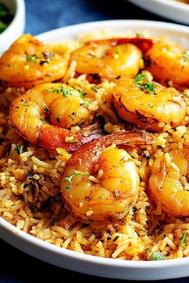 How to Make Rice Pasta with Shrimp!