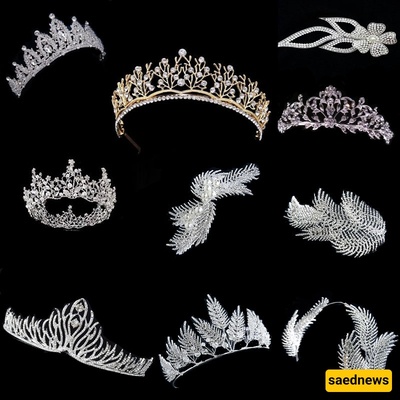 Which bridal tiara style will make your face shape look even more beautiful?
