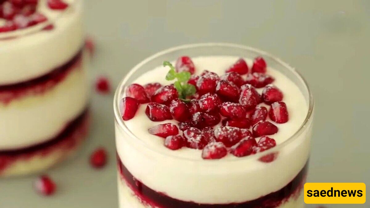 Video | Complete Step-by-Step Guide to Making Delicious Pomegranate Tiramisu