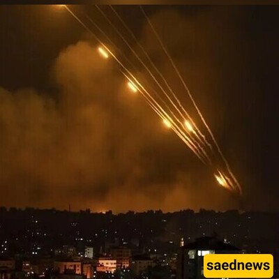 [VIDEO] Iran Fires Hundreds Of Missiles At Israeli Regime