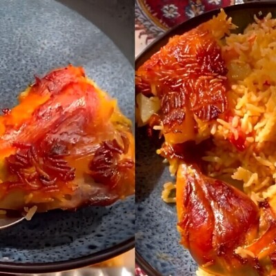 Discover The Secret to Cooking The Most Delicious Tomato Rice With Saffron Chicken Crust Here + Video.